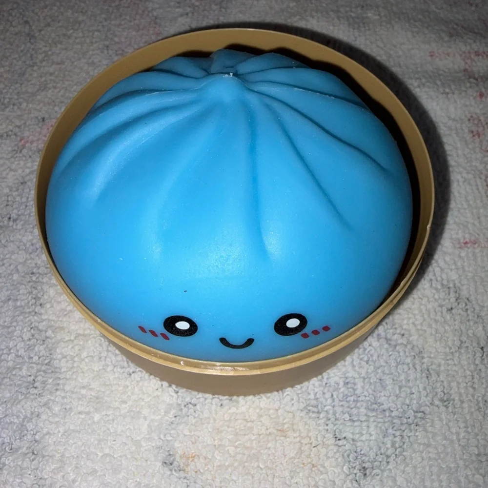 Bun Squishy Toy - Assorted Pastel Colors - For One Choose your Color  NWT